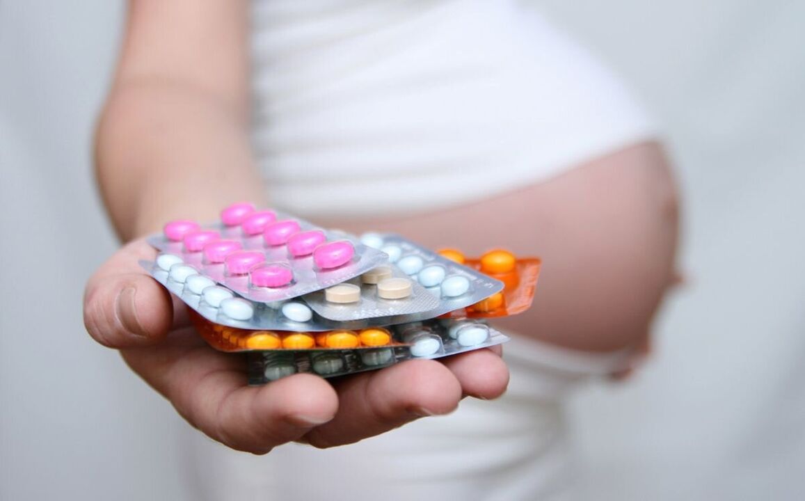 A medicación contra a antigelmin está contraindicada para as mulleres embarazadas